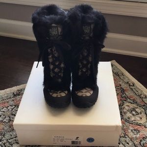 COACH Winter Boots